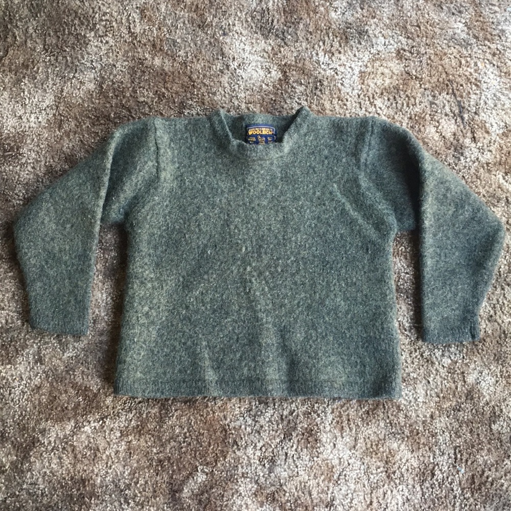 Authentic Woolrich Sweater Top (Green)